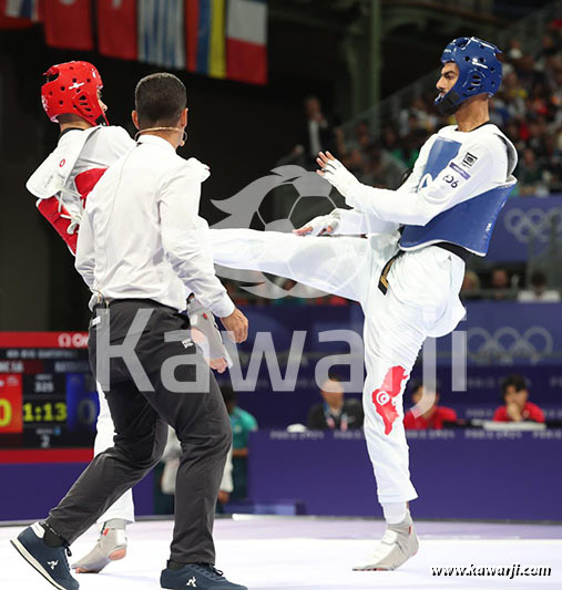 JO 2024 : Firas Kattoussi (Quarts Taekwondo -80 kg)