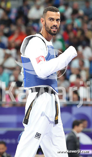 JO 2024 : Firas Kattoussi (Quarts Taekwondo -80 kg)