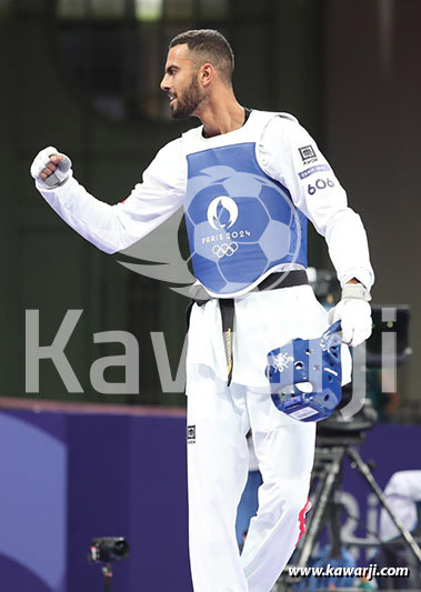 JO 2024 : Firas Kattoussi (Quarts Taekwondo -80 kg)