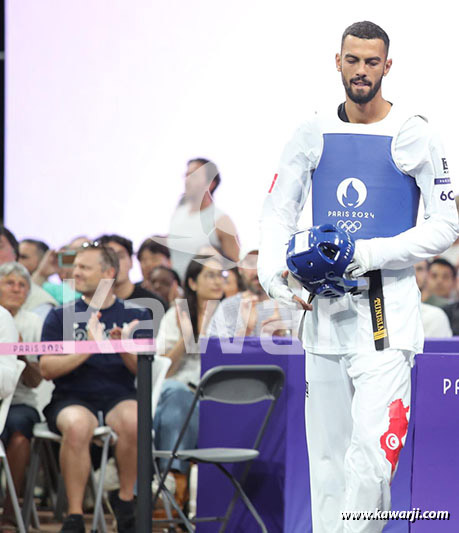 JO 2024 : Firas Katoussi (Quarts Taekwondo -80 kg)