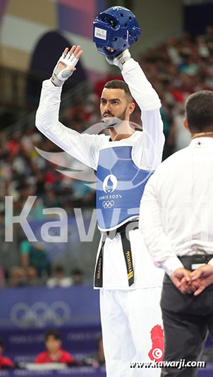 JO 2024 : Firas Katoussi (Quarts Taekwondo -80 kg)