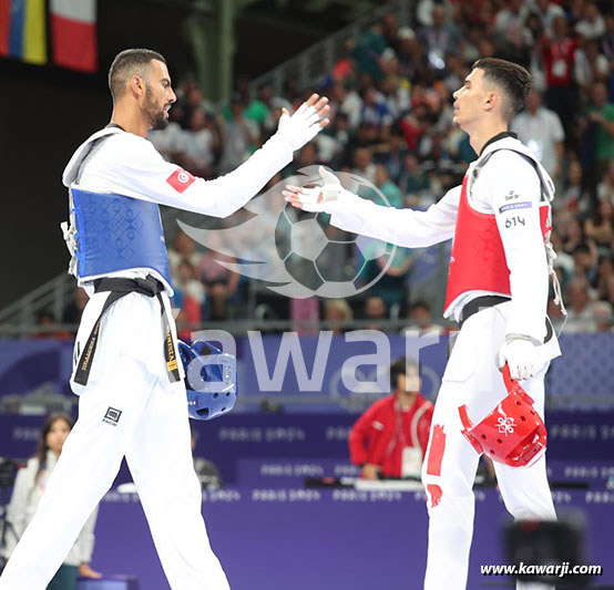 JO 2024 : Firas Kattoussi (Quarts Taekwondo -80 kg)