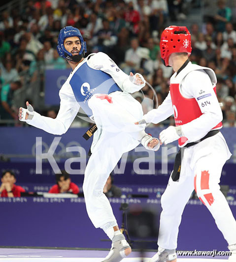 JO 2024 : Firas Kattoussi (Quarts Taekwondo -80 kg)