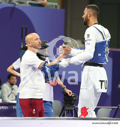 JO 2024 : Firas Katoussi (Quarts Taekwondo -80 kg)