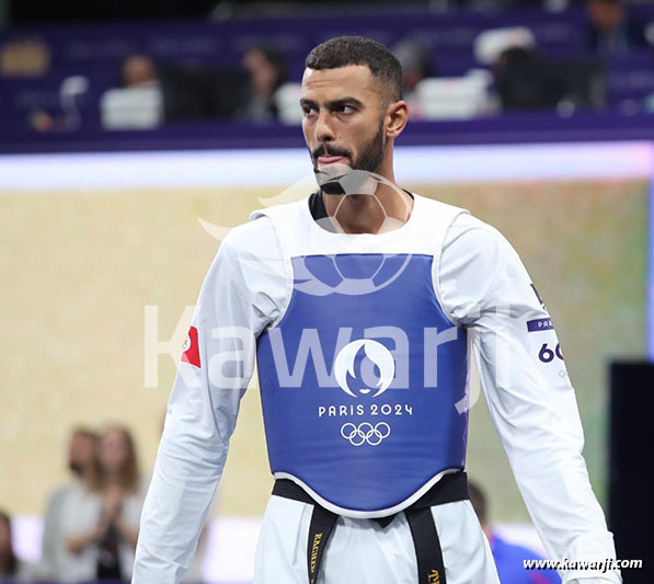 JO 2024 : Firas Kattoussi (Quarts Taekwondo -80 kg)