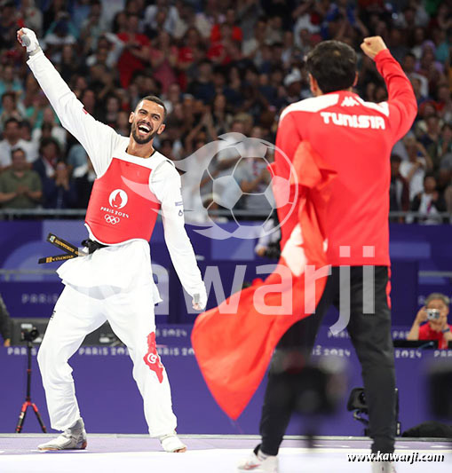 JO 2024 : Firas Katoussi (Finale Taekwondo -80 kg)