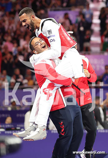 JO 2024 : Firas Katoussi (Finale Taekwondo -80 kg)