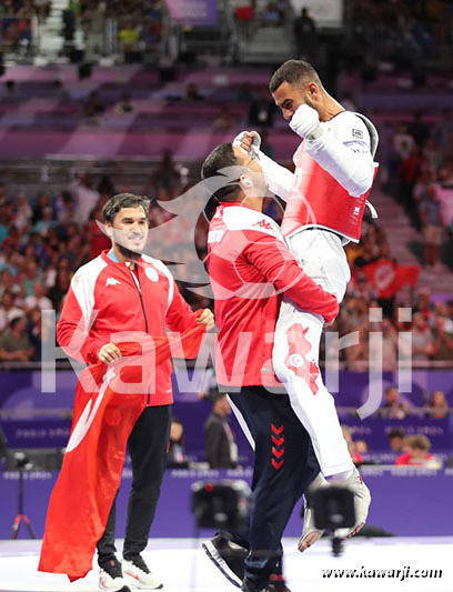 JO 2024 : Firas Katoussi (Finale Taekwondo -80 kg)