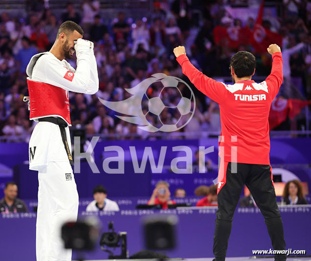 JO 2024 : Firas Katoussi (Finale Taekwondo -80 kg)