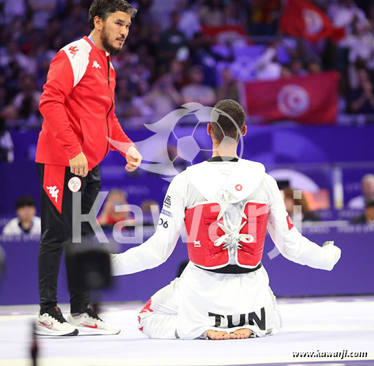 JO 2024 : Firas Katoussi (Finale Taekwondo -80 kg)