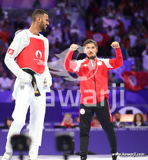 JO 2024 : Firas Katoussi (Finale Taekwondo -80 kg)