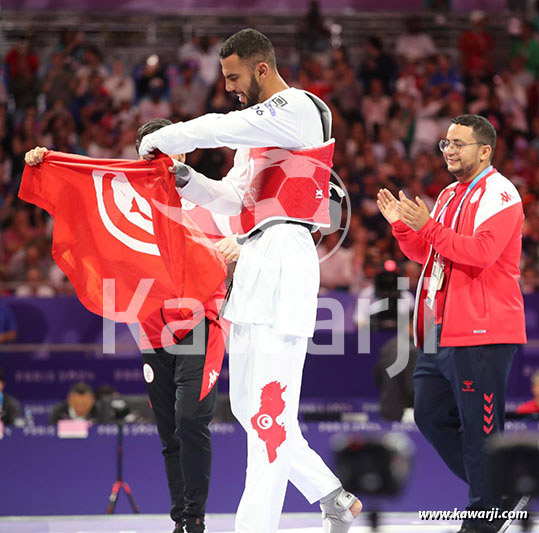 JO 2024 : Firas Katoussi (Finale Taekwondo -80 kg)