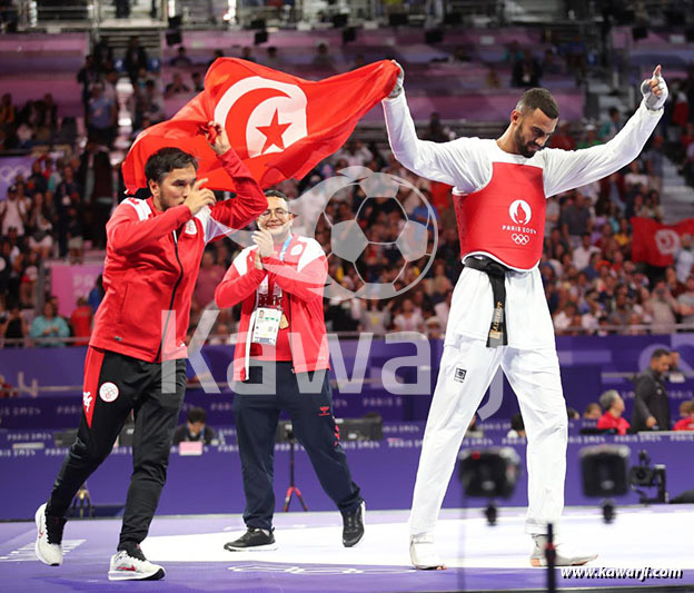 JO 2024 : Firas Katoussi (Finale Taekwondo -80 kg)