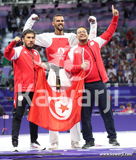 JO 2024 : Firas Katoussi (Finale Taekwondo -80 kg)