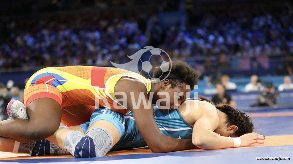 JO 2024 : Zayneb Seghaier (Lutte 76 kg)