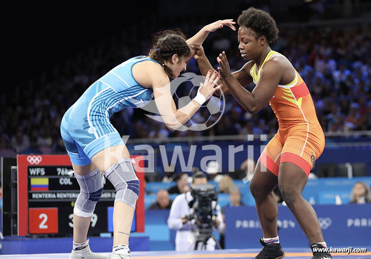 JO 2024 : Zayneb Seghaier (Lutte 76 kg)