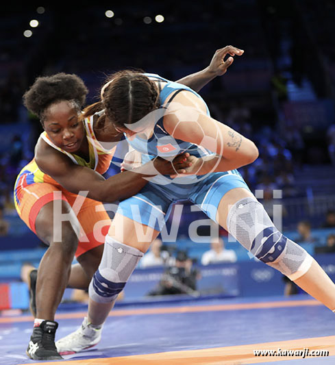 JO 2024 : Zayneb Seghaier (Lutte 76 kg)