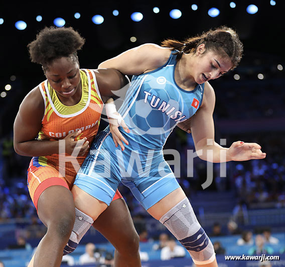 JO 2024 : Zayneb Seghaier (Lutte 76 kg)