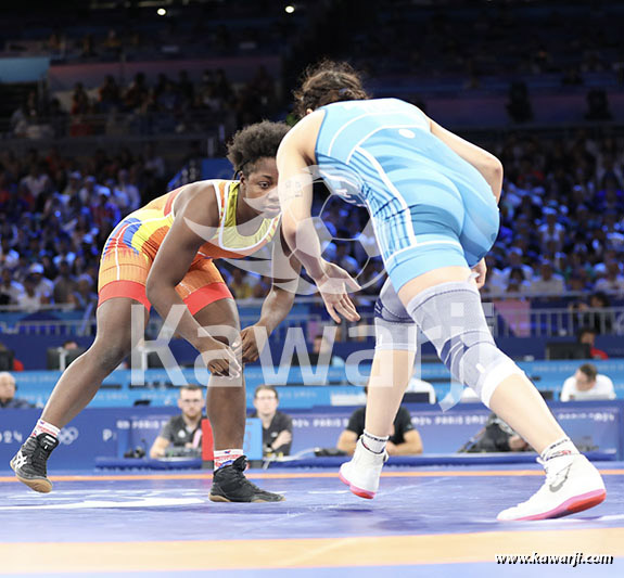 JO 2024 : Zayneb Seghaier (Lutte 76 kg)