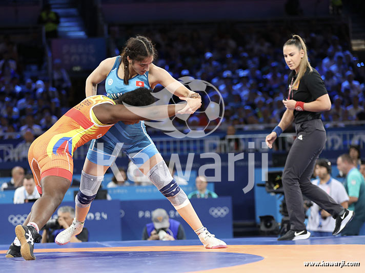 JO 2024 : Zayneb Seghaier (Lutte 76 kg)