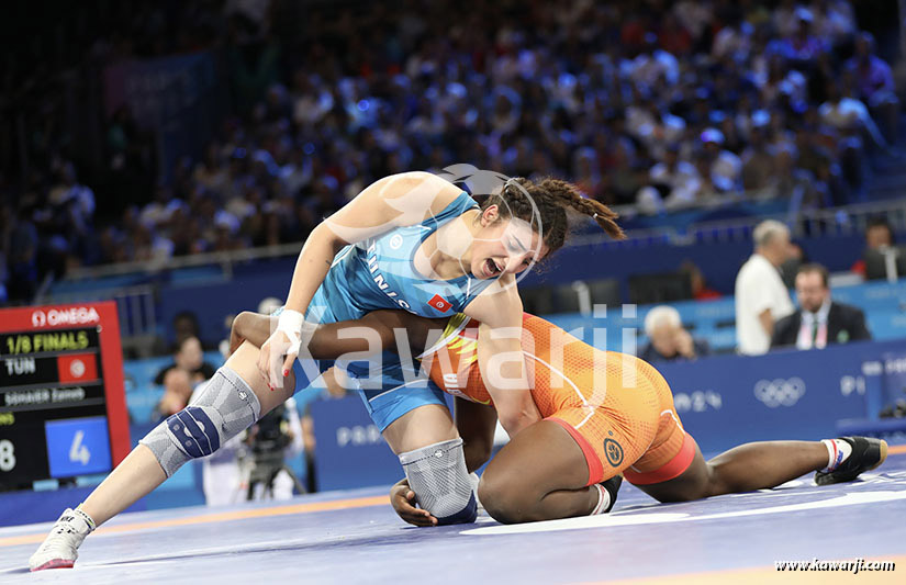 JO 2024 : Zayneb Seghaier (Lutte 76 kg)