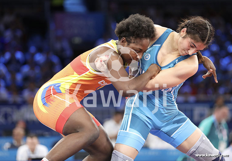 JO 2024 : Zayneb Seghaier (Lutte 76 kg)