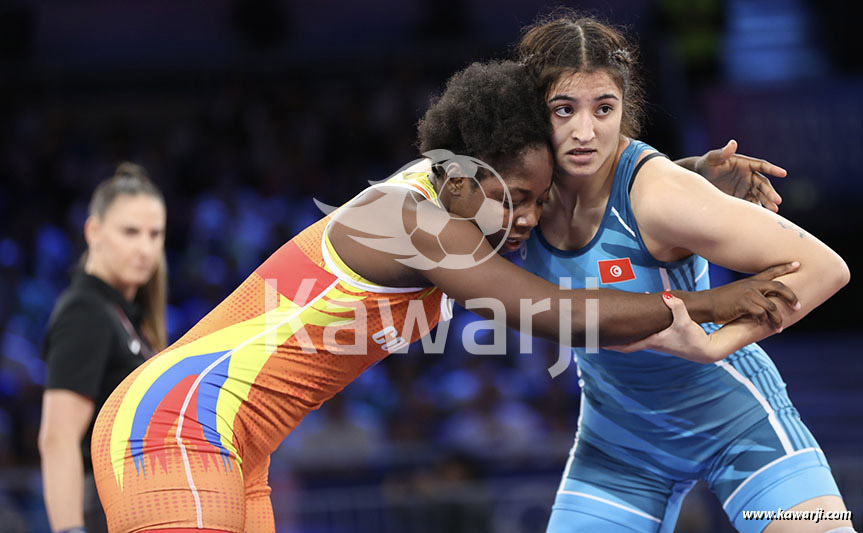 JO 2024 : Zayneb Seghaier (Lutte 76 kg)