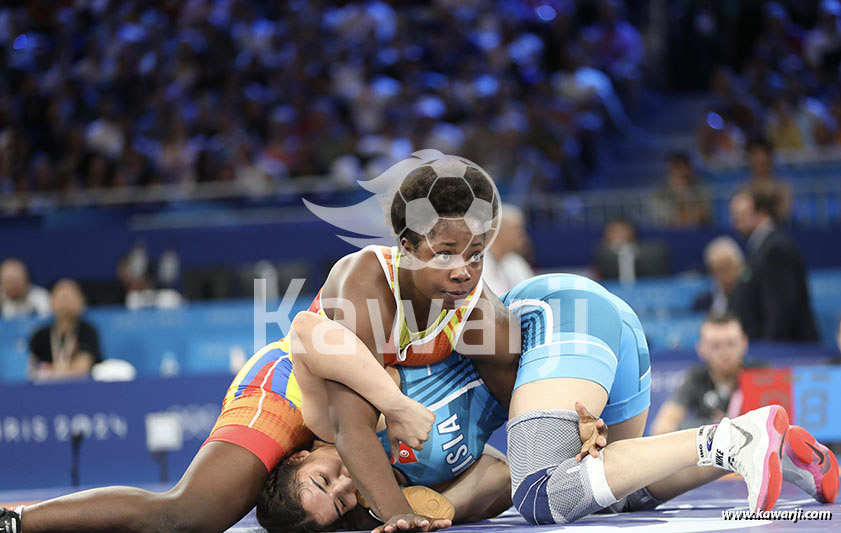 JO 2024 : Zayneb Seghaier (Lutte 76 kg)