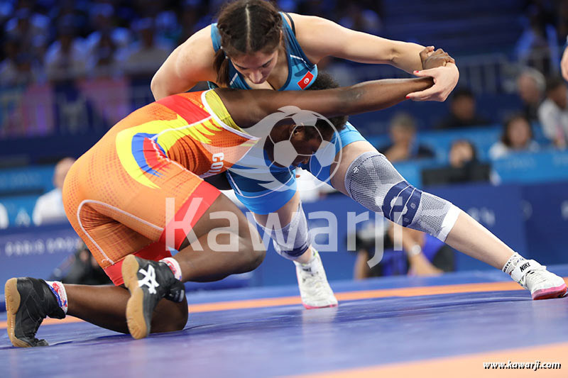 JO 2024 : Zayneb Seghaier (Lutte 76 kg)