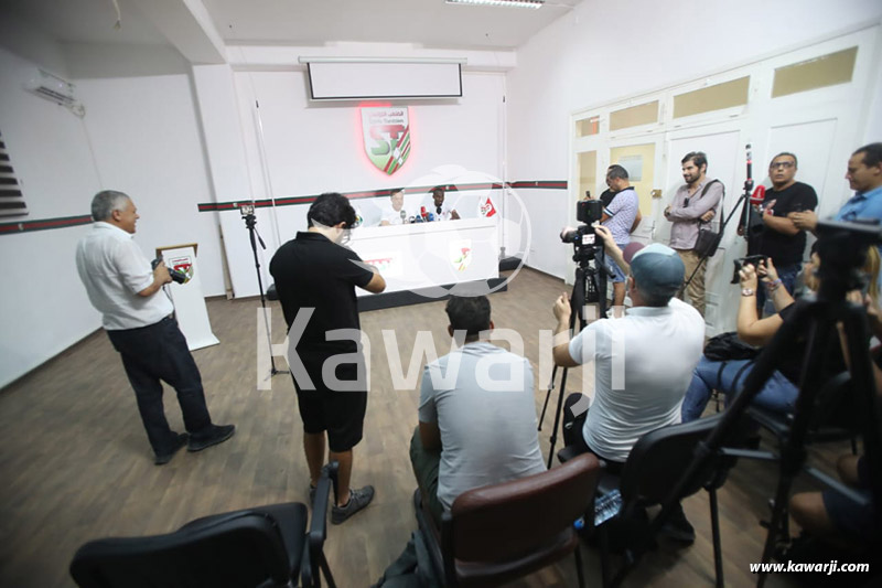 CC : Points de presse avant le match Stade Tunisien - Jamus FC Juba