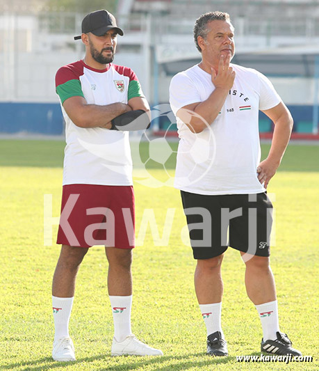 CC : Entrainement du Stade Tunisien avant la rencontre face à Jamus FC