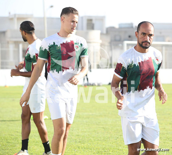 CC : Entrainement du Stade Tunisien avant la rencontre face à Jamus FC