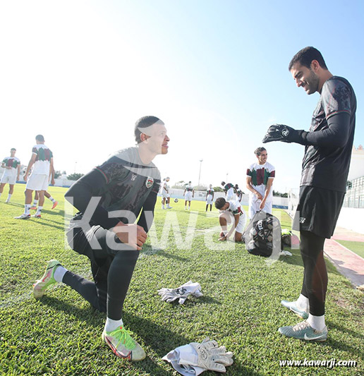 CC : Entrainement du Stade Tunisien avant la rencontre face à Jamus FC