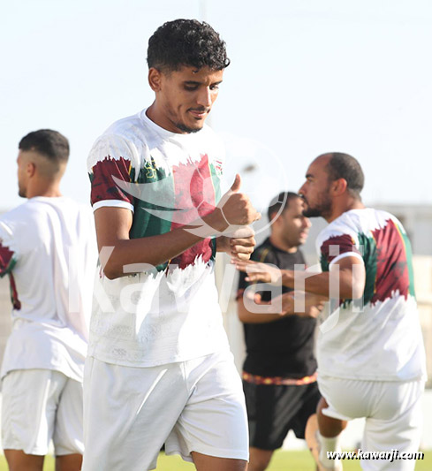 CC : Entrainement du Stade Tunisien avant la rencontre face à Jamus FC