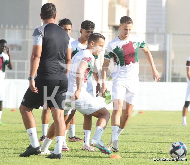 CC : Entrainement du Stade Tunisien avant la rencontre face à Jamus FC