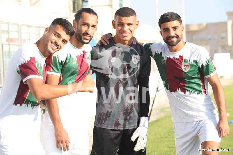 CC : Entrainement du Stade Tunisien avant la rencontre face à Jamus FC