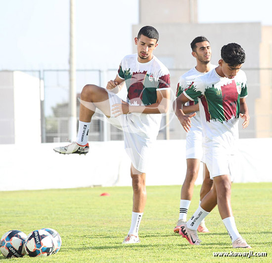 CC : Entrainement du Stade Tunisien avant la rencontre face à Jamus FC