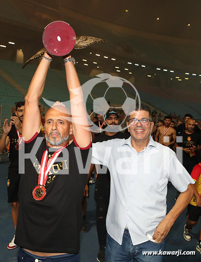 Remise du trophée de championne de Tunisie 2023-2024 à l'Espérance de Tunis