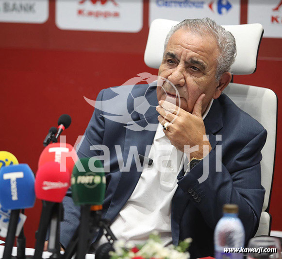 EN : Conférence de presse de Faouzi Benzarti