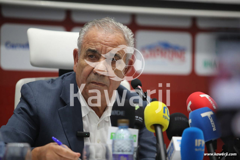 EN : Conférence de presse de Faouzi Benzarti