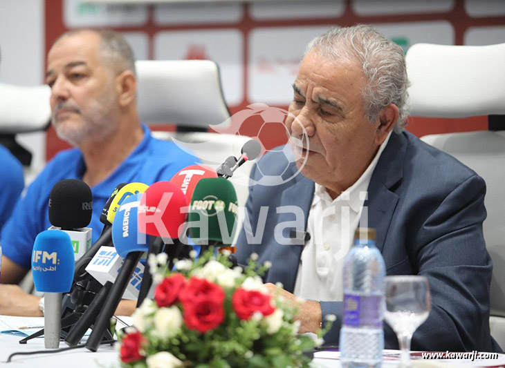 EN : Conférence de presse de Faouzi Benzarti