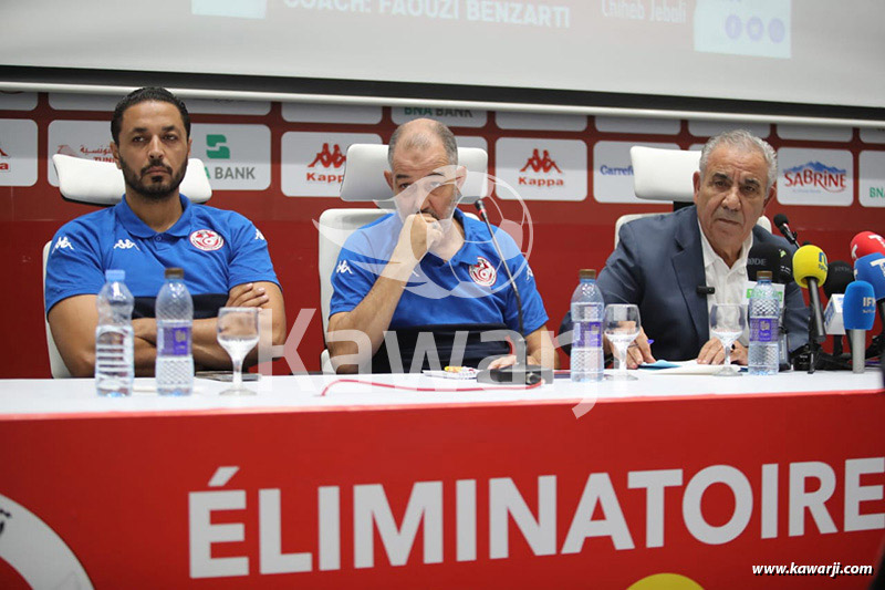 EN : Conférence de presse de Faouzi Benzarti