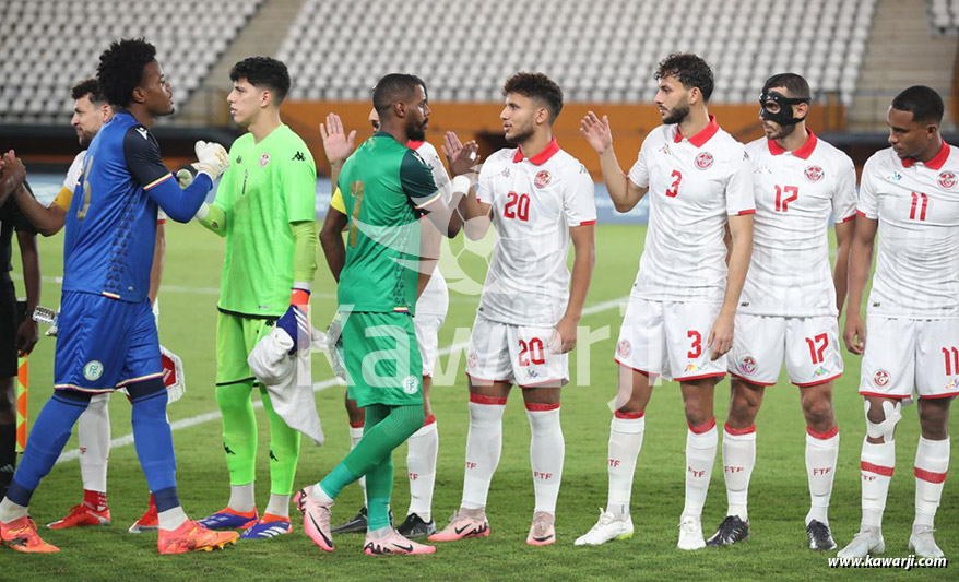 EN-CAN 2025-Qualifications : Comores - Tunisie 1-1