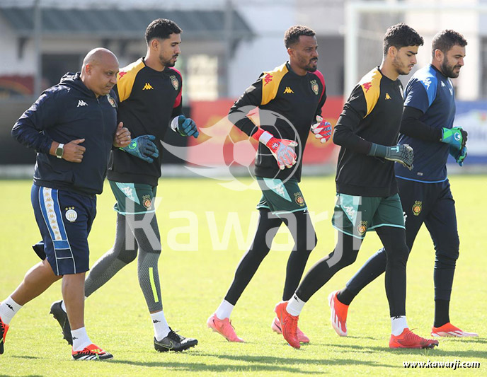 Espérance de Tunis : 1ère séance d'entrainement de Laurentiu Reghecampf