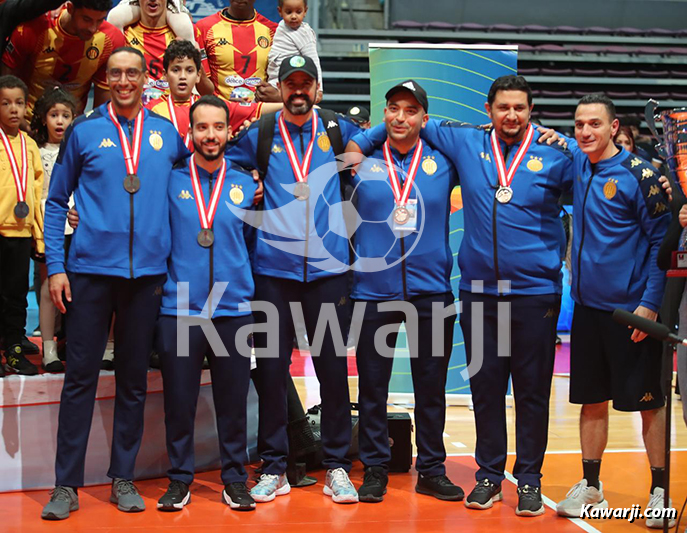 Volley-ball : Super Coupe de Tunisie Espérance de Tunis - CF Carthage 3-0