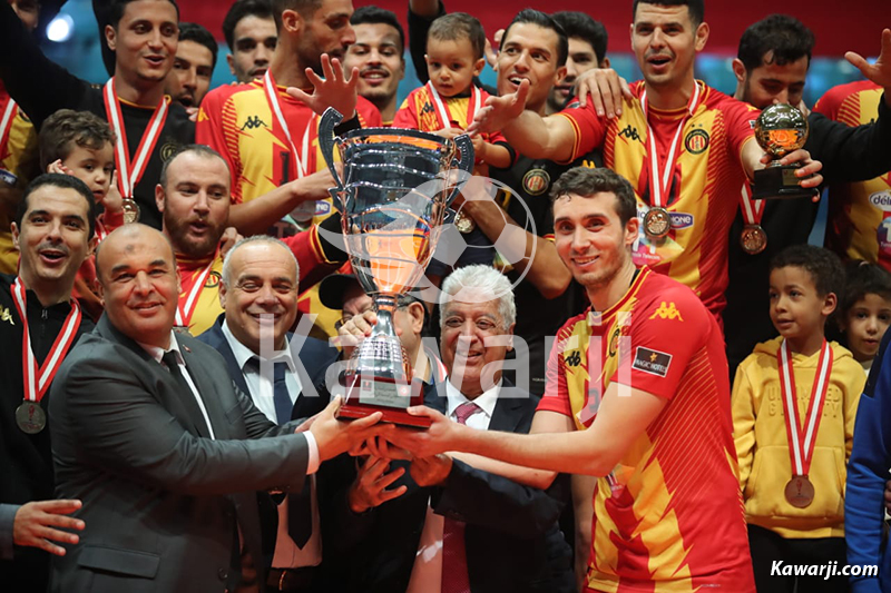 Volley-ball : Super Coupe de Tunisie Espérance de Tunis - CF Carthage 3-0