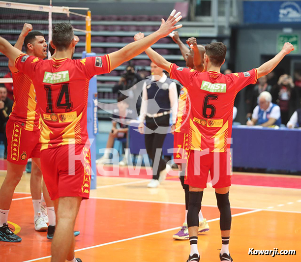 Volley-ball : Super Coupe de Tunisie Espérance de Tunis - CF Carthage 3-0