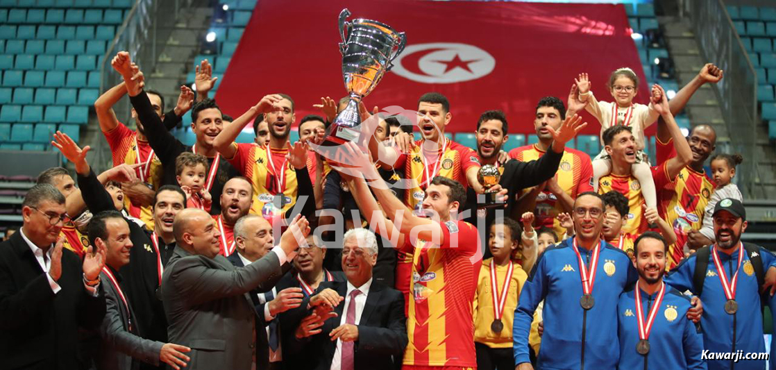 Volley-ball : Super Coupe de Tunisie Espérance de Tunis - CF Carthage 3-0