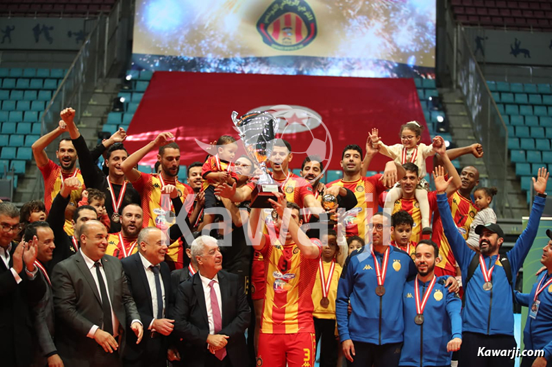 Volley-ball : Super Coupe de Tunisie Espérance de Tunis - CF Carthage 3-0