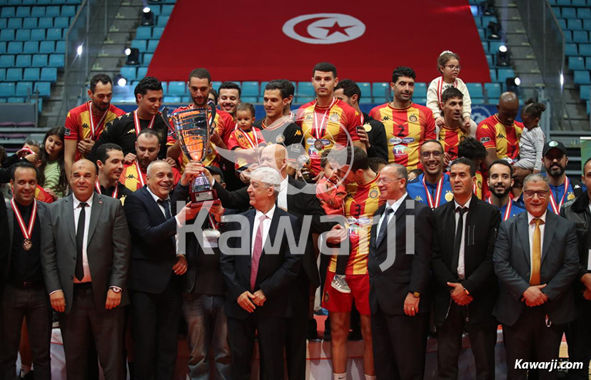 Volley-ball : Super Coupe de Tunisie Espérance de Tunis - CF Carthage 3-0